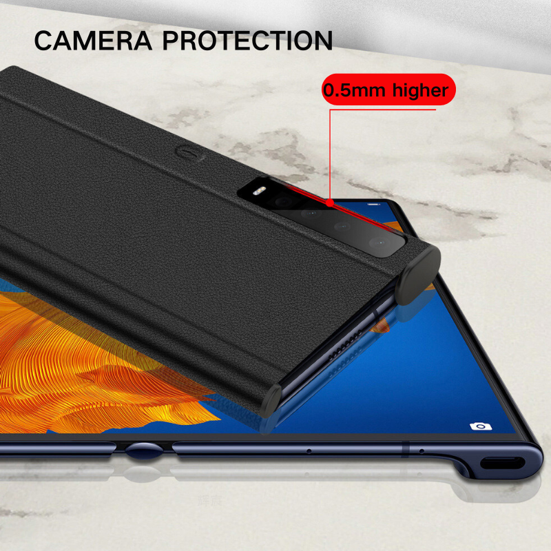 Load image into Gallery viewer, Huawei Mate X/XS Minimalist Folding Bracket Protective Genuine Leather Series Case - i-Station Mobile Phone & Electronic Device Repair and Accessories