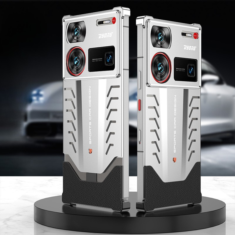 Load image into Gallery viewer, ZTE Nubia Z60 Ultra/Leading Metal Frame Matte Shockproof Phone Case with Snap Lock - i-Station Mobile Phone & Electronic Device Repair and Accessories