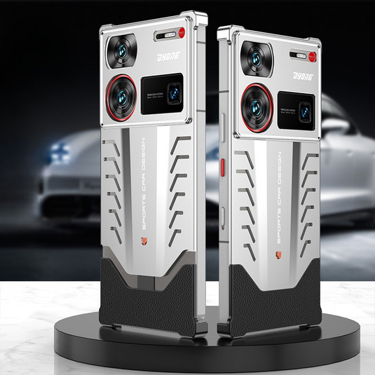 ZTE Nubia Z60 Ultra/Leading Metal Frame Matte Shockproof Phone Case with Snap Lock - i-Station Mobile Phone & Electronic Device Repair and Accessories