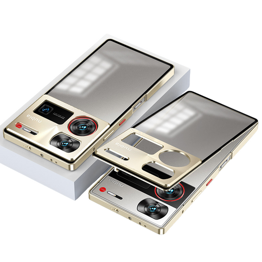 ZTE Nubia Z70 Ultra Metal Frame Matte Shockproof Phone Case with Snap Lock - i-Station Mobile Phone & Electronic Device Repair and Accessories