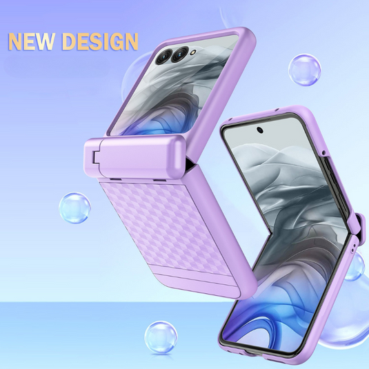 Motorola Moto Razr 60/Ultra Hinge Grid Anti-drop Protective Case - i-Station Mobile Phone & Electronic Device Repair and Accessories