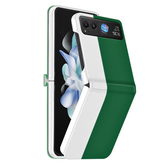 Motorola Moto Razr 40/Ultra Ultra-thin Hinge Full Leather Anti-drop Essentials Series Case - i-Station Mobile Phone & Electronic Device Repair and Accessories