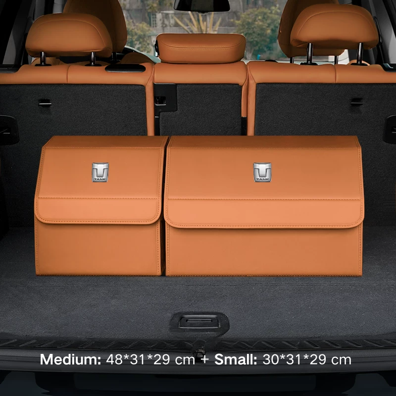 Load image into Gallery viewer, TANK Microfiber Leather Car Trunk Storage Box for 300, 400, 500, 700, 800