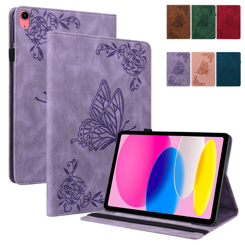 Load image into Gallery viewer, Apple iPad Mini 6/7 8.3'' 6/7th Gen (2021/2024) Flower Printed Full Cover Flip Case - i-Station Mobile Phone & Electronic Device Repair and Accessories