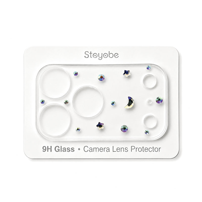 Load image into Gallery viewer, Apple iPhone 17 Pro Max - Back Rear 9H Tempered Glass Luxury Crystal Diamond Camera Lens Protector