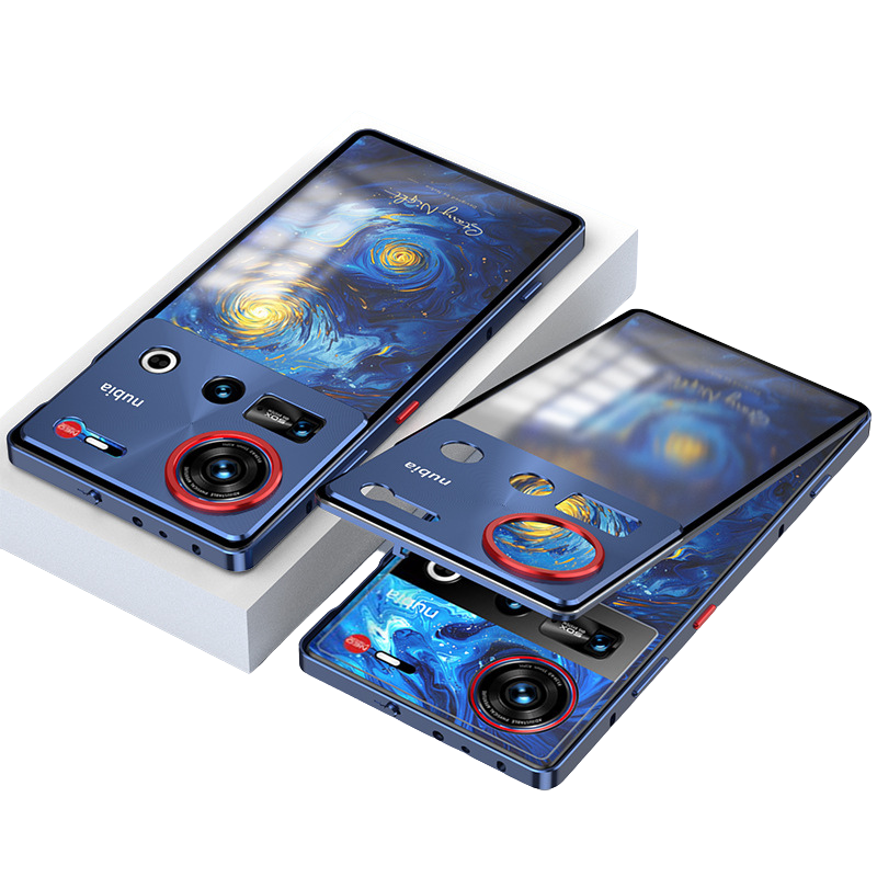 Load image into Gallery viewer, ZTE Nubia Z70 Ultra Metal Frame Matte Shockproof Phone Case with Snap Lock - i-Station Mobile Phone & Electronic Device Repair and Accessories