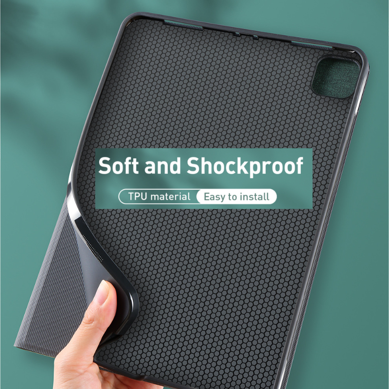 Load image into Gallery viewer, Apple iPad Pro 12.9-inch 3rd/4/5/6th Gen (2018/2020/2021/2022) Stylish Lightweight Flip Shockproof Protective Case - i-Station Mobile Phone & Electronic Device Repair and Accessories