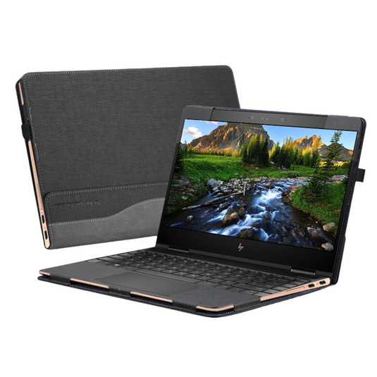 HP Spectre X360 13 13.3-inch VEKER Business Premium Leather Shockproof Sleeve Storage Bag - i-Station Mobile Phone & Electronic Device Repair and Accessories