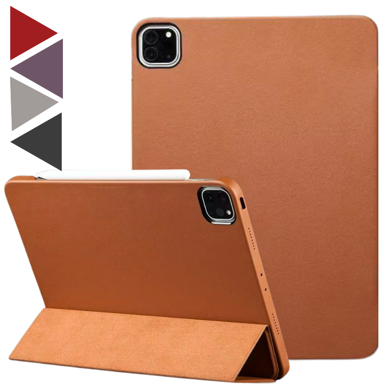 Load image into Gallery viewer, Apple iPad Pro 12.9-inch 3rd/4/5/6th Gen (2018/2020/2021/2022) Genuine Leather Full-protection Shockproof Case - i-Station Mobile Phone & Electronic Device Repair and Accessories