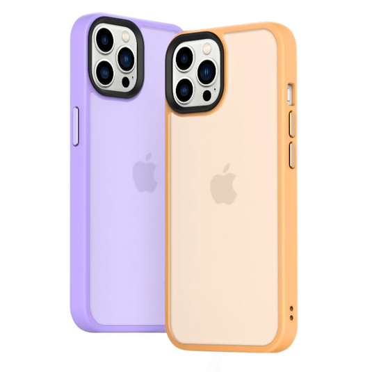 Apple iPhone 11/Pro/Pro Max Translucent PC + TPU Shockproof Silicone Essentials Series Case - i-Station Mobile Phone & Electronic Device Repair and Accessories
