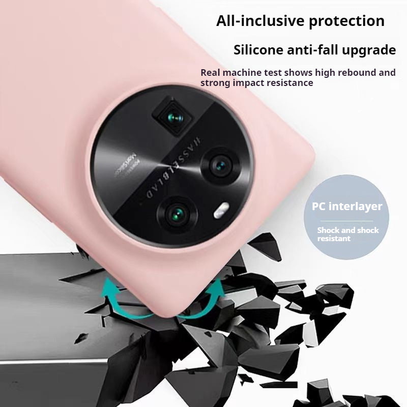 OPPO Find X5/Pro Liquid Silicone Shockproof Soft Essentials Series Case - i-Station Mobile Phone & Electronic Device Repair and Accessories
