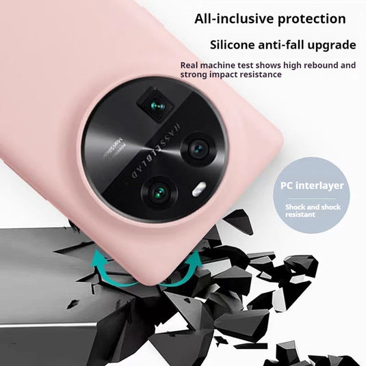 OPPO Find X5/Pro Liquid Silicone Shockproof Soft Essentials Series Case - i-Station Mobile Phone & Electronic Device Repair and Accessories