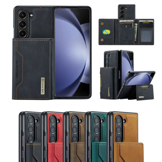 Samsung Galaxy Z Fold 5 5G (SM-F946B) - Multifunctional PU Leather Wallet Series Stand Case - i-Station Mobile Phone & Electronic Device Repair and Accessories