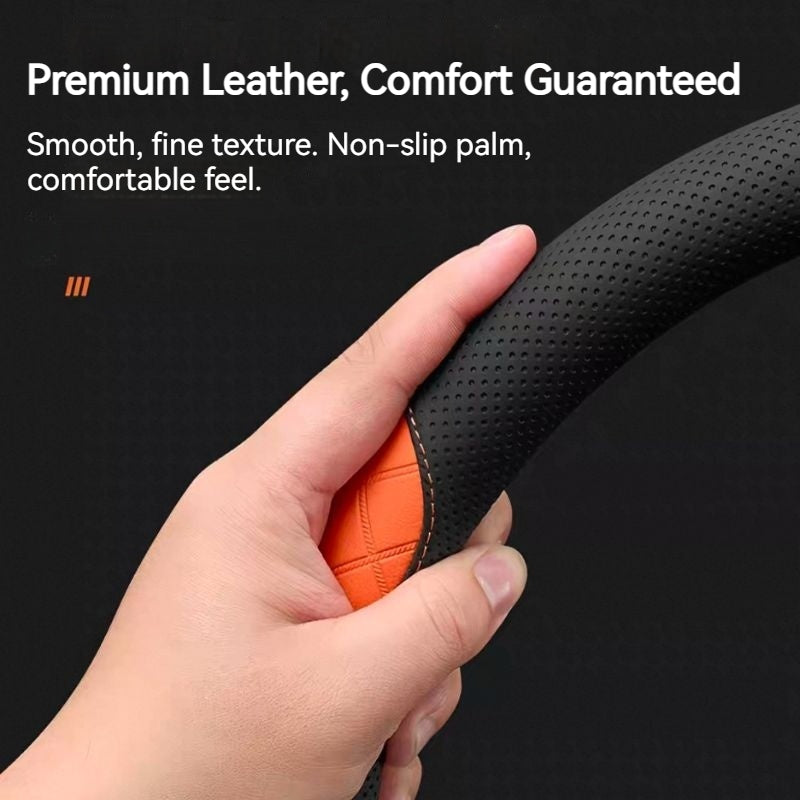 Load image into Gallery viewer, Volkswagen PU Leather Steering Wheel Cover with Heat-Pressed Embossed Texture For Volkswagen Magotan, Passat, ID.4, Lavida, Golf, CC, Teramont, Tiguan L - i-Station Mobile Phone & Electronic Device Repair and Accessories