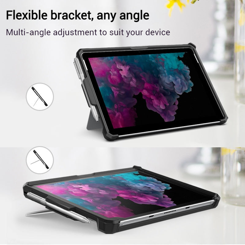 Microsoft Surface Go 1/2/3/4 - Silicone Shockproof Protective Case - i-Station Mobile Phone & Electronic Device Repair and Accessories