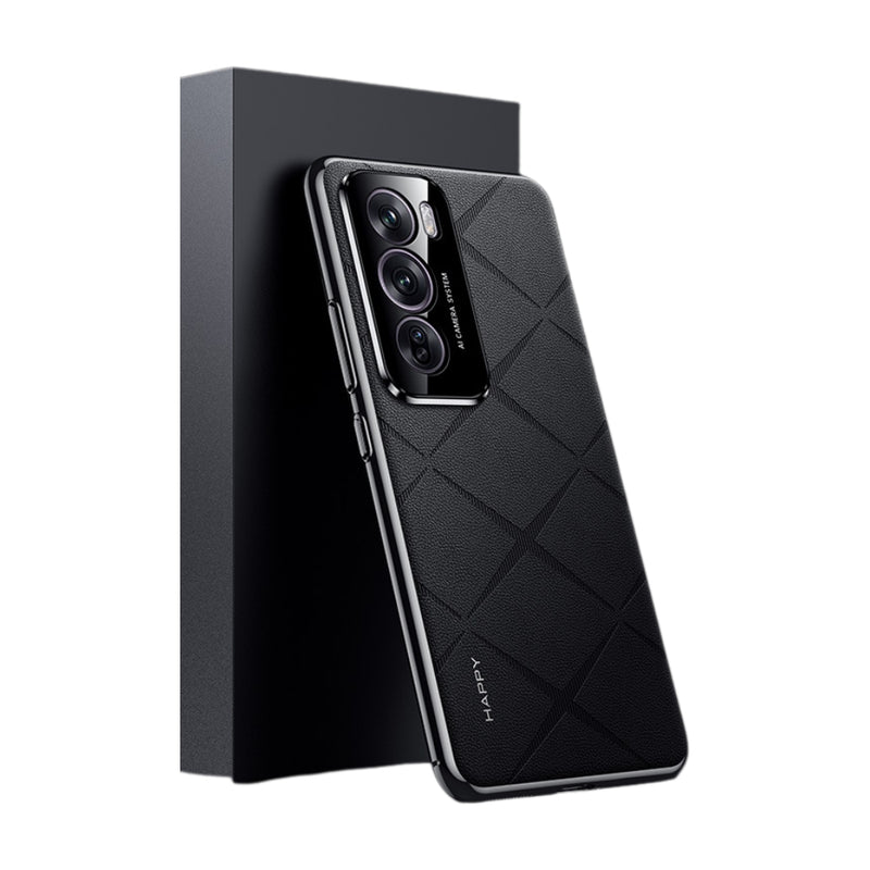 Load image into Gallery viewer, OPPO Reno11 Pro (CPH2607) - Plain Leather PC Phone Case - i-Station Mobile Phone & Electronic Device Repair and Accessories