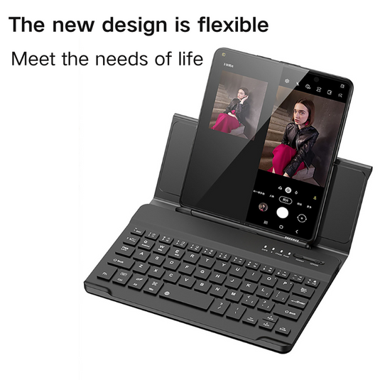 Samsung Galaxy Z Fold 5 (SM-F946)/6 (SM-F956) Folding Wireless Bluetooth Phone Keyboard Case - i-Station Mobile Phone & Electronic Device Repair and Accessories