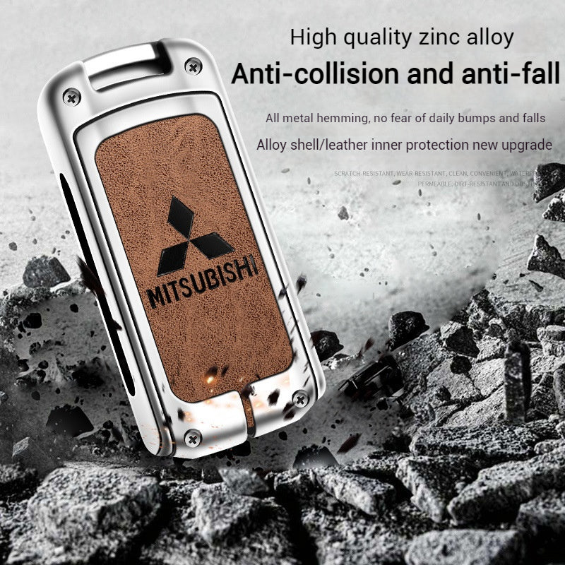 Load image into Gallery viewer, Mitsubishi Full Alloy Protection Car Key Fob Case Cover For ASX, Outlander, Eclipse Cross - i-Station Mobile Phone & Electronic Device Repair and Accessories