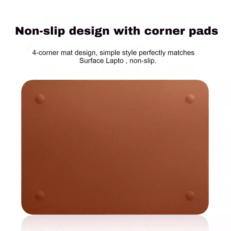 Load image into Gallery viewer, Microsoft Surface Laptop 13"/ 13.8"/15" Business Leather Protective Sleeve With Power Bank Bag