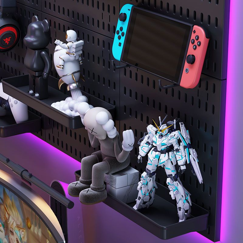 Load image into Gallery viewer, Revamp Your Space With A Versatile Pegboard Kit - Effortlessly Organize Home, Office, And Gaming Setup With Customizable Hanging Solutions - i-Station Mobile Phone & Electronic Device Repair and Accessories