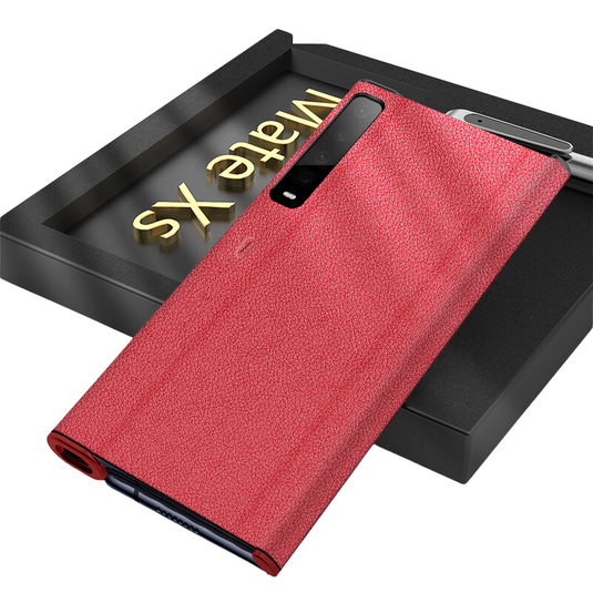 Huawei Mate X/XS Minimalist Folding Bracket Protective Genuine Leather Series Case - i-Station Mobile Phone & Electronic Device Repair and Accessories
