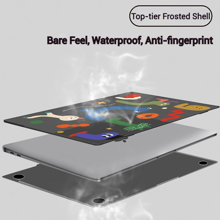 Apple MacBook Air 13" (A2681 & A3113) Little Monster Matte Transparent Shockproof Protective Soft Case - i-Station Mobile Phone & Electronic Device Repair and Accessories