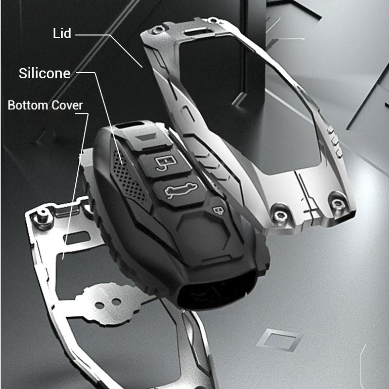 Load image into Gallery viewer, MG Mecha Style Smart Remote Control Car Key Fob Case Cover For MG5, MG6, ZST, ZS, HS - i-Station Mobile Phone & Electronic Device Repair and Accessories