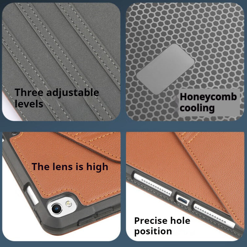 Load image into Gallery viewer, Apple iPad Pro 13-inch M4 (2024) 360° Degree Premium Leather Full Cover Adjustable Rotation Essentials Case - i-Station Mobile Phone & Electronic Device Repair and Accessories