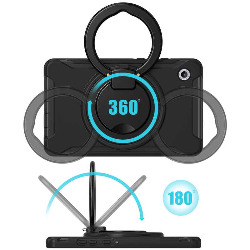 Load image into Gallery viewer, Samsung Galaxy Tab A11 (2025) 8.7" 360° Rotating Shockproof Rugged with Hand Strap Case