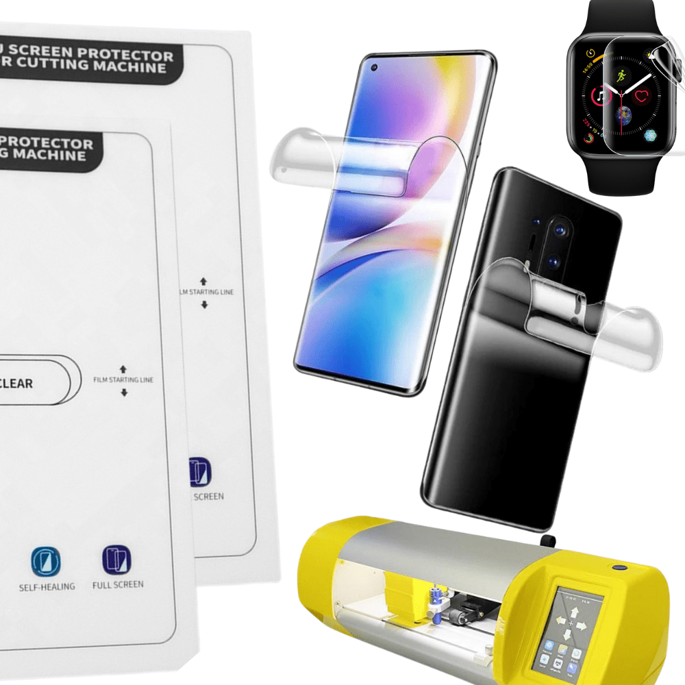 (25 Pieces) Universal Mobile Phone / Watch Hydrogel Soft TPU Protector For Cutting Machine - i-Station Mobile Phone & Electronic Device Repair and Accessories
