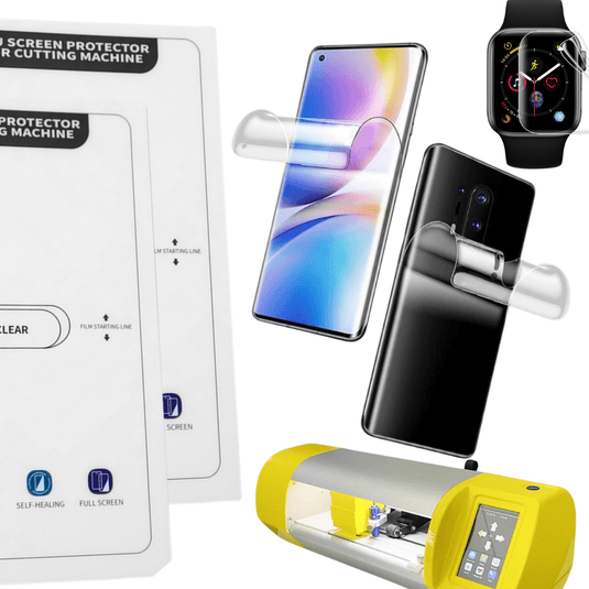 (25 Pieces) Universal Mobile Phone / Watch Hydrogel Soft TPU Protector For Cutting Machine - i-Station Mobile Phone & Electronic Device Repair and Accessories