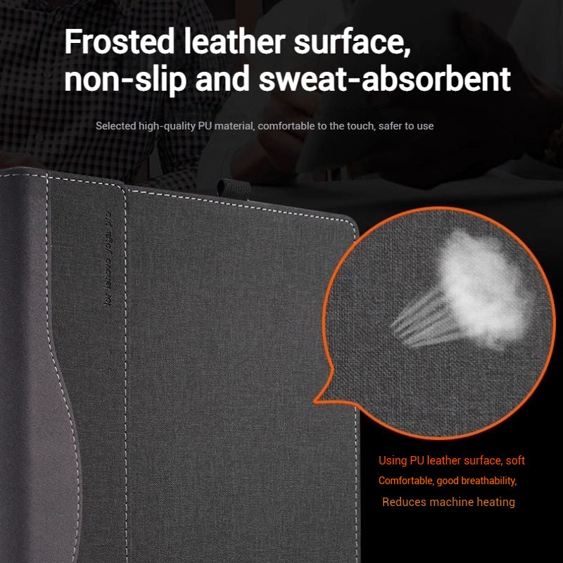 Load image into Gallery viewer, Microsoft Surface Laptop 7 13.8" - Business PU Leather Case with Shockproof Protection & Heat Dissipation - i-Station Mobile Phone & Electronic Device Repair and Accessories