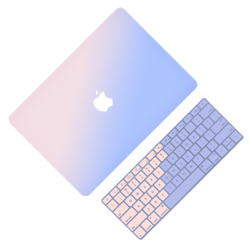 Apple MacBook Air 13" (A2179 & A2337) - Gradient Heat-Dissipating Minimalist Protective Case - i-Station Mobile Phone & Electronic Device Repair and Accessories