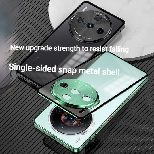 ZTE Nubia Z60s Pro Metal Frame Matte Shockproof Phone Case with Snap Lock - i-Station Mobile Phone & Electronic Device Repair and Accessories