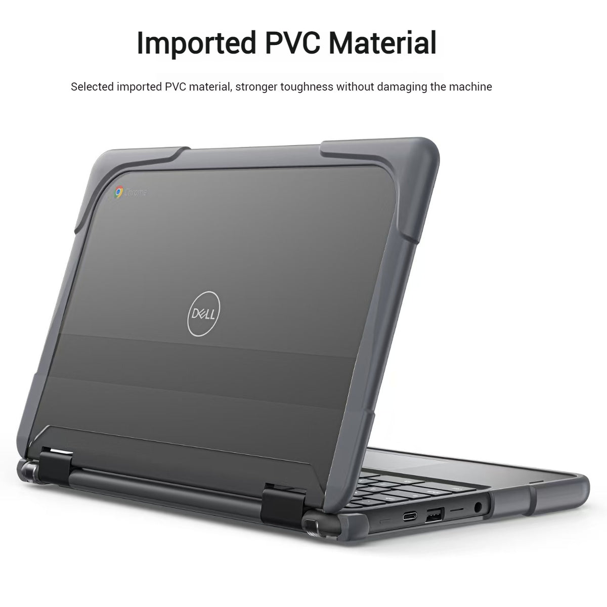 Dell Chromebook 11 11.6‘’ (3100/3110) Matte Transparent Cooling Stand and Shockproof Case - i-Station Mobile Phone & Electronic Device Repair and Accessories