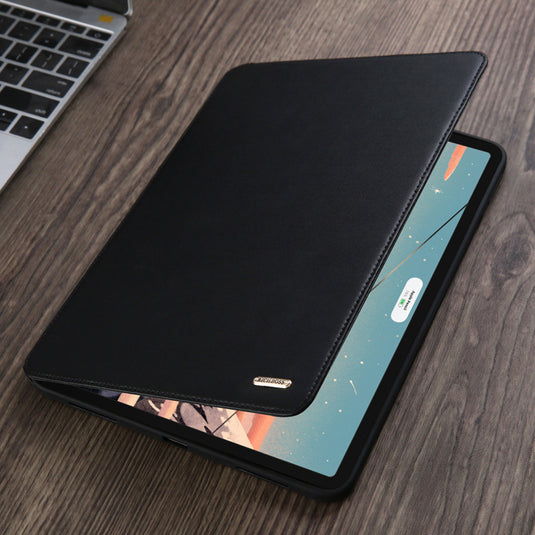 Apple iPad Mini 6/7 8.3'' 6/7th Gen (2021/2024) Genuine Leather Shockproof Flip Case - i-Station Mobile Phone & Electronic Device Repair and Accessories