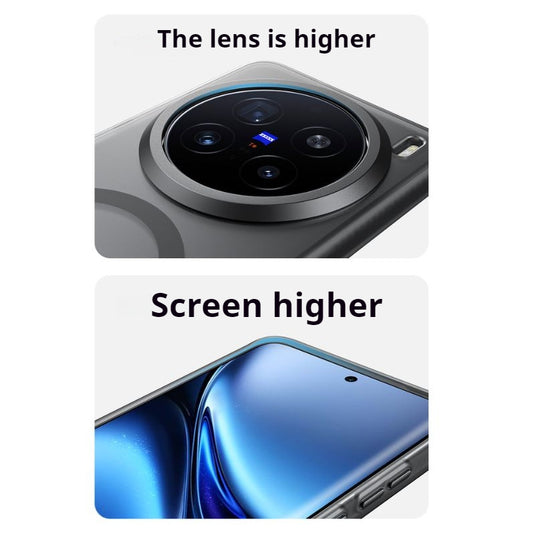 VIVO X200 & Pro - Soft TPU Frosted Magnetic With Magnetic Shockproof Essentials Series Case - i-Station Mobile Phone & Electronic Device Repair and Accessories