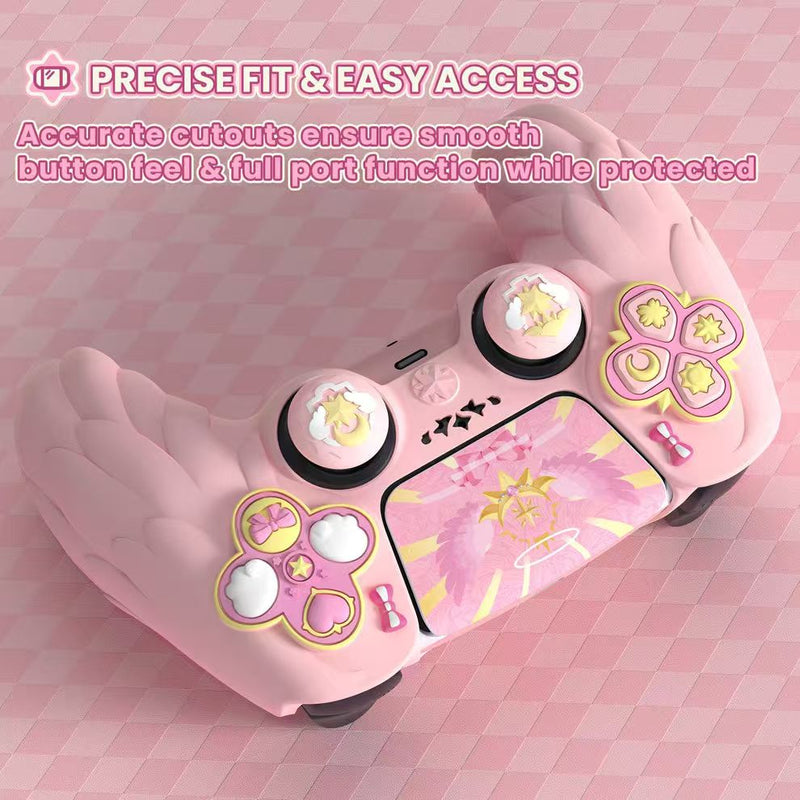 Load image into Gallery viewer, PlayStation PS5 Pro/Slim Cardcaptor Sakura Themed Controller Protective Soft Case – PP Material, Cute Anime Design - i-Station Mobile Phone & Electronic Device Repair and Accessories