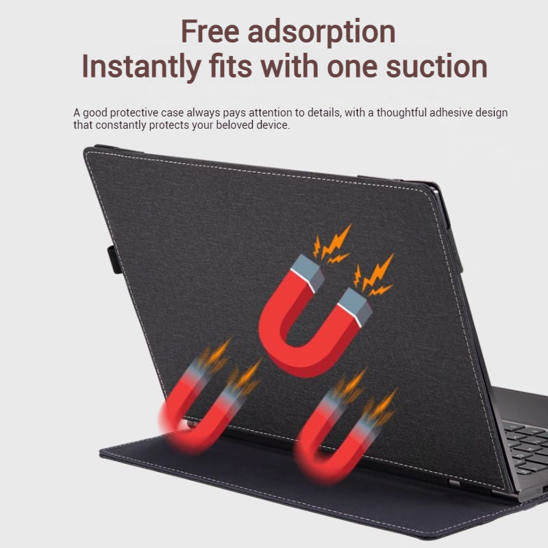 Microsoft Surface Laptop 7 13.8" - Business PU Leather Case with Shockproof Protection & Heat Dissipation - i-Station Mobile Phone & Electronic Device Repair and Accessories