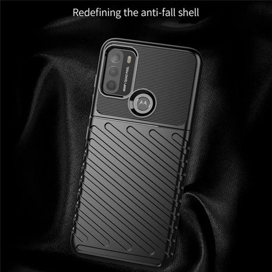 Motorola Moto One 5G UW Ace Diagonal Texture Non-slip Full Coverage Shockproof Essentials Series Case - i-Station Mobile Phone & Electronic Device Repair and Accessories