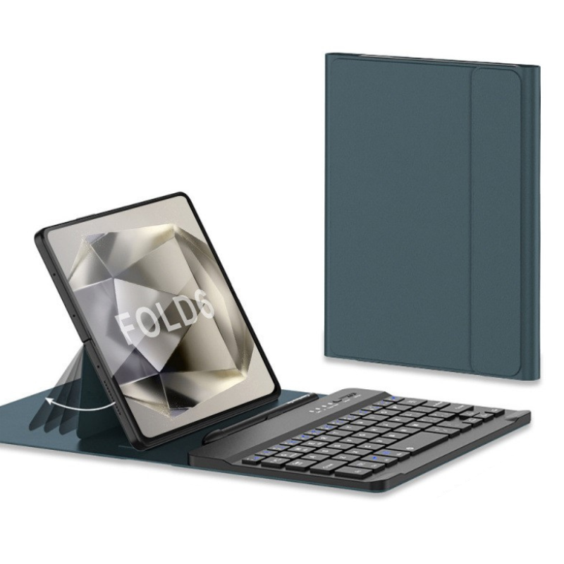Load image into Gallery viewer, Samsung Galaxy Z Fold 5 (SM-F946)/6 (SM-F956) Folding Wireless Bluetooth Phone Keyboard Case - i-Station Mobile Phone & Electronic Device Repair and Accessories