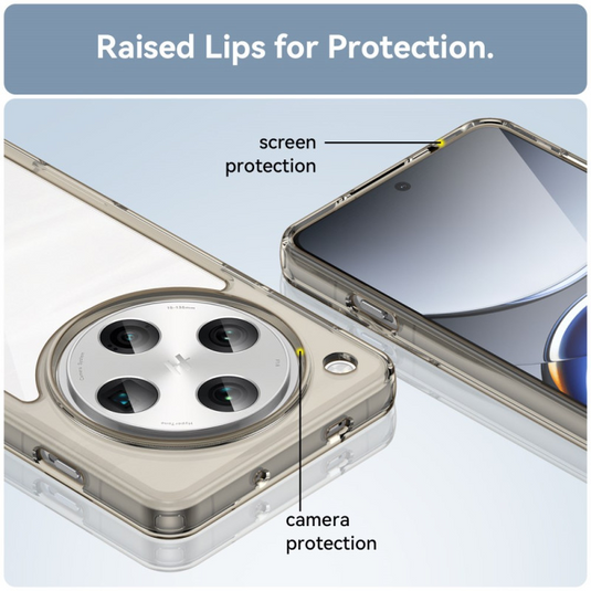 Oppo Find X8 Pro Hybrid Acrylic Tough Shockproof Essentials Series Case - i-Station Mobile Phone & Electronic Device Repair and Accessories