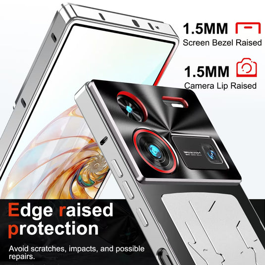 ZTE Nubia Z60 Ultra Aluminum Alloy Heat Dissipation Shockproof Shield Case - i-Station Mobile Phone & Electronic Device Repair and Accessories