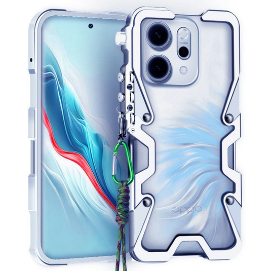 OPPO Reno14 / Pro 5G Aluminum Alloy Metal Frame Shockproof Case