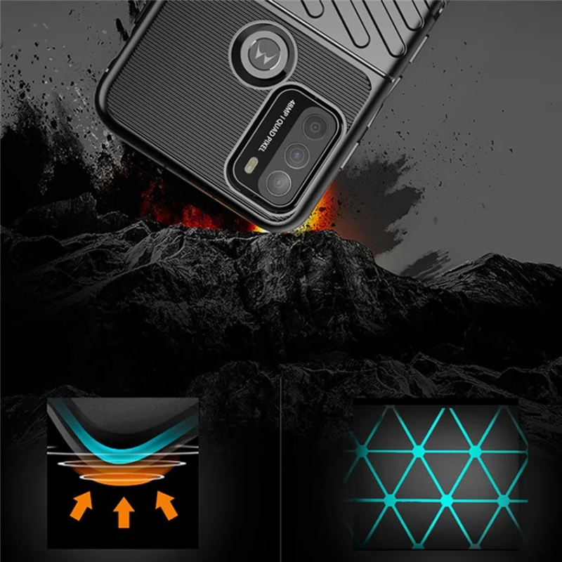Load image into Gallery viewer, Motorola Moto One 5G UW Ace Diagonal Texture Non-slip Full Coverage Shockproof Essentials Series Case - i-Station Mobile Phone & Electronic Device Repair and Accessories