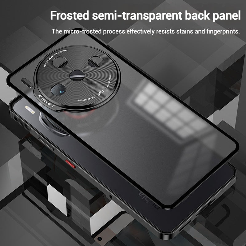 Load image into Gallery viewer, ZTE Nubia Z60s Pro Metal Frame Matte Shockproof Phone Case with Snap Lock - i-Station Mobile Phone & Electronic Device Repair and Accessories