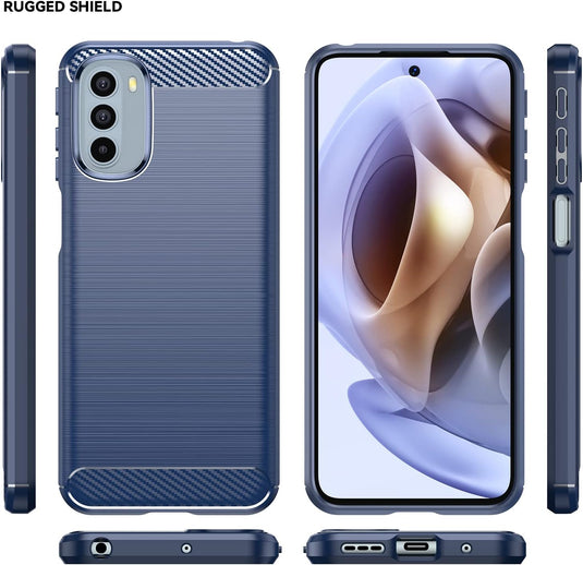 MMotorola Moto G41 - Shield Shockproof Rugged Heavy Duty Case With 2PC Tempered Glass Screen Protector - i-Station Mobile Phone & Electronic Device Repair and Accessories