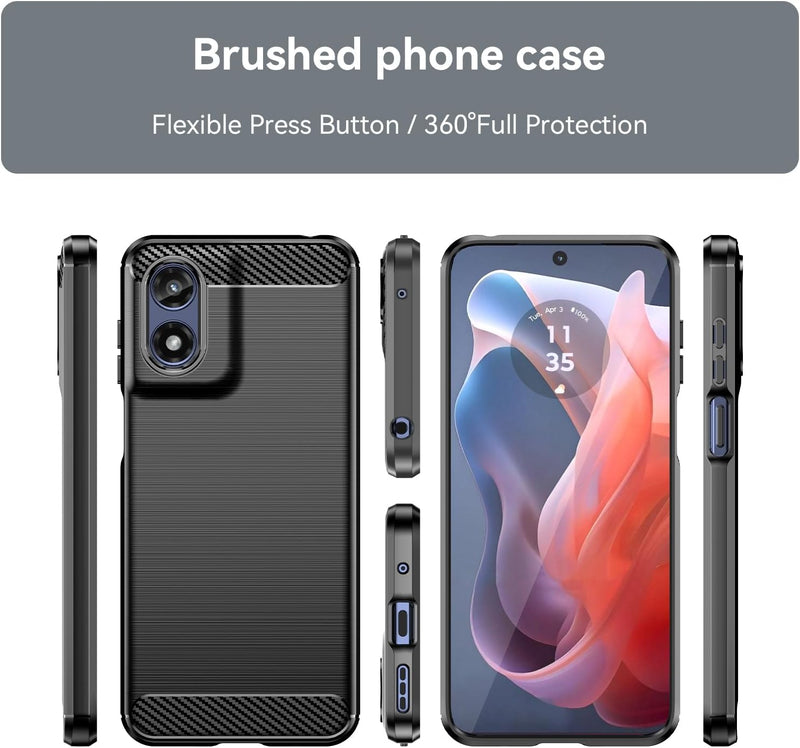 Load image into Gallery viewer, Motorola Moto G Play 2024 - Shield Shockproof Rugged Heavy Duty Case With 2PC 9H Glass Screen Protector - i-Station Mobile Phone & Electronic Device Repair and Accessories