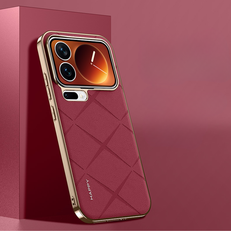 Load image into Gallery viewer, Xiaomi Mi 17/Pro/Pro Max - Plain Leather PC Shockproof Case