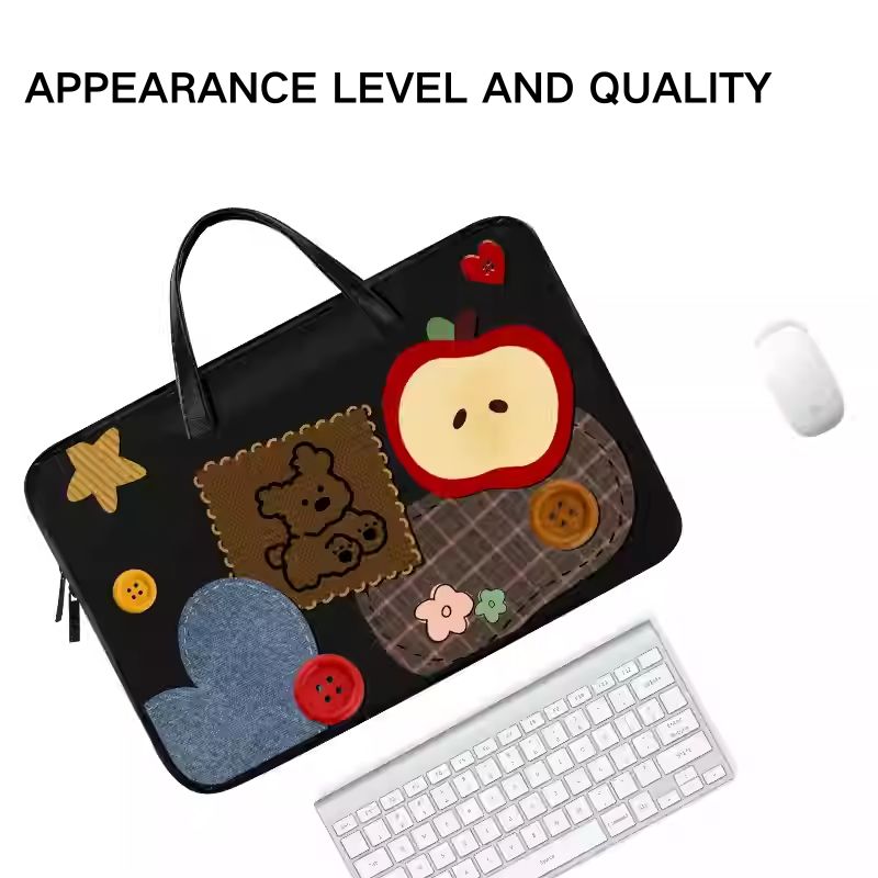 Load image into Gallery viewer, Apple MacBook Air 13.3″ (2020–2023) Multifunctional Cartoon Soft Shockproof Laptop Bag
